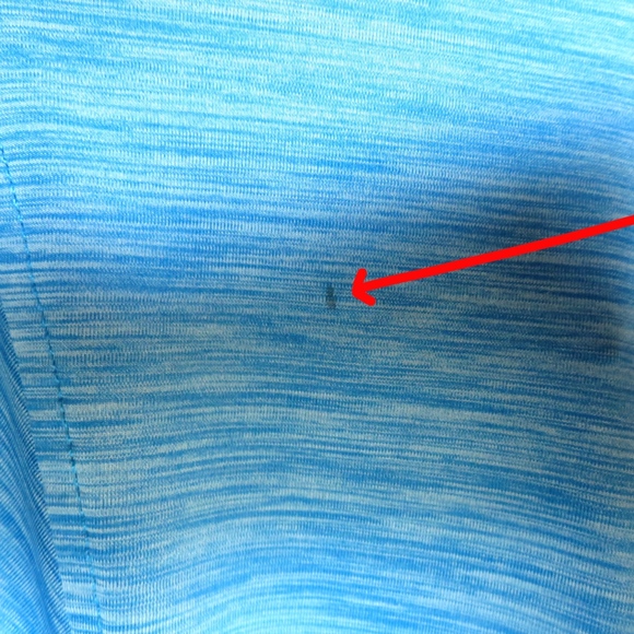 FootJoy Medium Golf Polo Shirt Heathered Blue - Picture 3 of 6